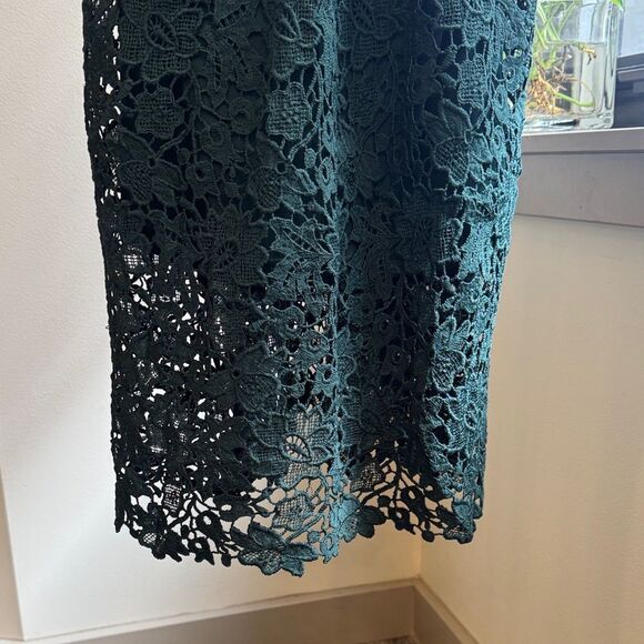 Astr Forest Green Lace Dress - Picture 5 of 7